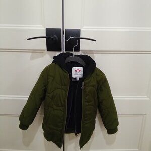 Appaman Bomner Hooded Jacket , Dark Olive Green